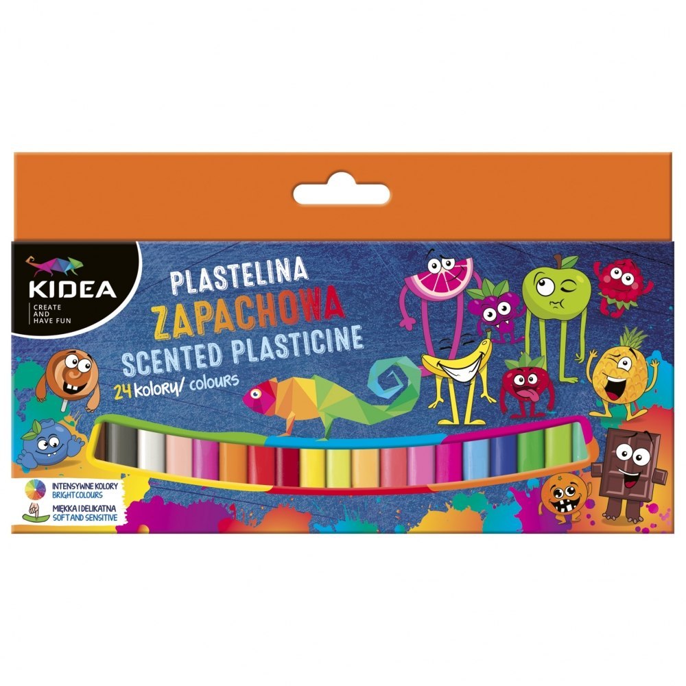 PLASTICIN 24 COLORS FRAGRANCE KIDEA DERFORM PZA24KA DERFORM